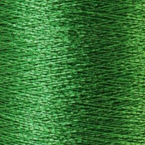 Yenmet Metallic 500m-Solid Green 7002 Spool of Specialty Metallic Thread