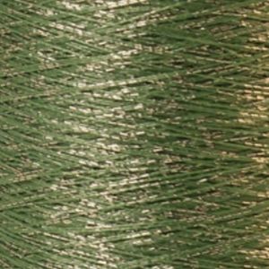 Yenmet Twilight Silver 500m-Light Green 7040 Spool of Specialty Metallic Thread