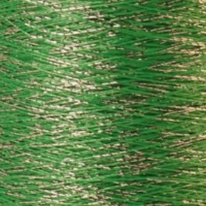 Yenmet Twilight Silver 500m-Green 7049 Spool of Specialty Metallic Thread
