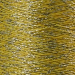 Yenmet Twilight Silver 500m-Yellow 7047 Spool of Specialty Metallic Thread