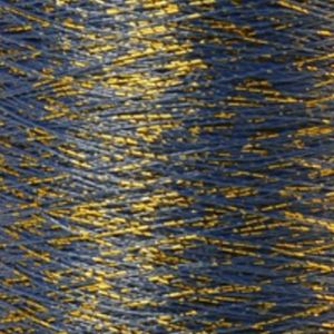 Yenmet Twilight Gold 500m-Blue 7056 Spool of Specialty Metallic Thread