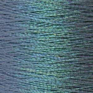 Yenmet Pearlessence 500m-Turquoise 7037 Spool of Specialty Metallic Thread
