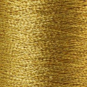 Yenmet Metallic 500m-Aztec Gold 7014 Spool of Specialty Metallic Thread