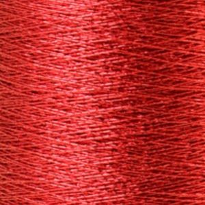 Yenmet Metallic 500m-Solid Red 7024 Spool of Specialty Metallic Thread