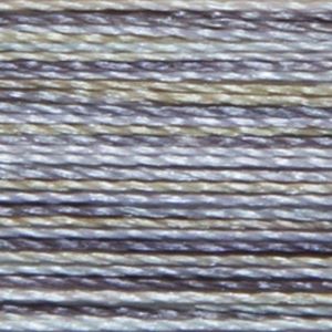 Isacord Variegated Multicolor Embroidery Thread 9871 Zen Rock GardenPolyester 1000m Spool