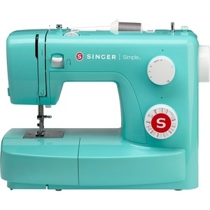 Singer, 3232, Simple, Mechanical, Sewing, Machine, 4-Step, Button, hole, Singer 3223G Simple Mechanical Sewing Machine with 23 Built-In Stitches, 4-Step Buttonhole