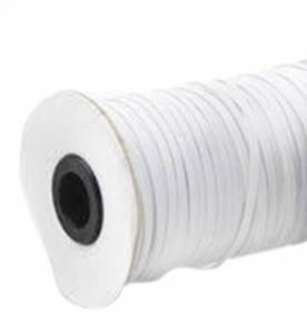 Sullivans SUL1958S, White Spandex 1/4 inch Knitted Elastic 273 Yard Spool, 25% Spandex 75% Polyester