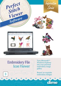 DIME Inspirations Perfect Stitch Viewer Embroidery Software - Digital Delivery