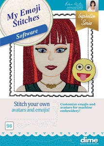 DIME Inspirations My Emoji Stitches Embroidery Software - Digital Delivery