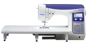 97010: Juki DX1500QVP Replaces HZL-F400 Exceed 456 Stitch Computer Sewing Quilting Machine with Added Wide Extension Work Table.