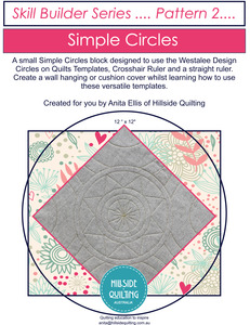 Simple Circles Skill Builder Pattern 2 by Anita Ellis - Printed Copy