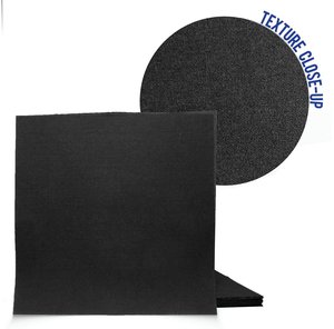 Exquisite H1018825 Stretchy Knit Stabilizer—8" x 8" 25 pack—Black