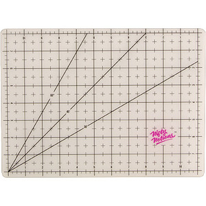 Nifty Notions NN4232C Cutting Mat 11" x 17 " with Grid Lines for Light Pad