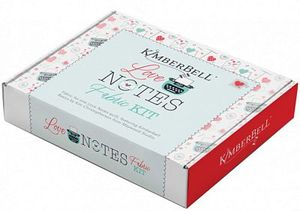 Love Notes, Kimberbell, Love Notes by Kimberbell, Fabric Kit, Quilting, Kit,