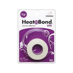 ThermOweb L3347, Heat N Bond Lite Iron On Adhesive Fusible 5/8" X 10 Yd Roll
