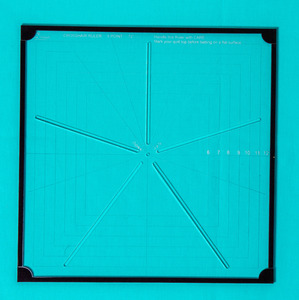 Westalee WA-CHS5pt-, 8.5 CrossHair 8.5' CROSSHAIR RULER - 5 POINT Ruler, Categories: Fun & Fancy Virtual Event, Patchwork, Quilting & Sewing Accessories, Quilting with Ann Moore, Quilting with Diane Russell Tags: 6pt, crosshair square, ruler, Westalee Design