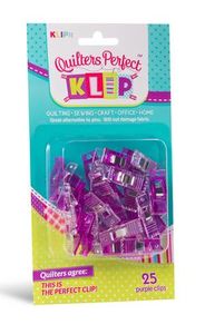 KLIPit 03312 Perfect Klip 25ct Purple