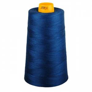 Aurifil, Aurifil Thread, Cone, 3-ply, 3,280 yd., Topstitching, Machine Quilting, Mako, Cotton Thread, Delft Blue