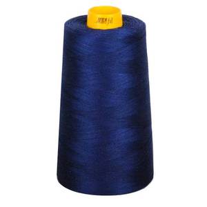Aurifil, Aurifil Thread, Cone, 3-ply, 3,280 yd., Topstitching, Machine Quilting, Mako, Cotton Thread, Dark Navy