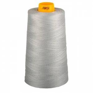 Aurifil, Aurifil Thread, Cone, 3-ply, 3,280 yd., Topstitching, Machine Quilting, Cotton Thread, Aluminum