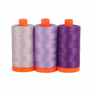 Aurifil Color Builder Amalfi Purple 3 pc. Thread Collection