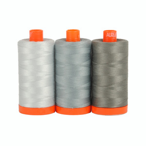 Aurifil, Aurifil Thread Collection, Thread Collection, Milan, Grey, Quilting, Sewing, Thread,