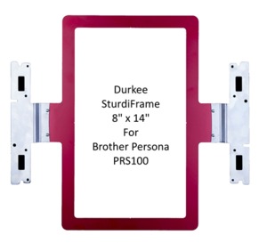 98477: Brother SASTURDY8X14 8" x 14" DURKEE Split Design Hoop Frame for PRS100 Persona and Babylock Alliance BNAL requires PEDesign 11 Split Design Software