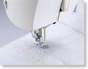 Sew Tech SA162 Brother 5 Groove Pintuck, Small Cording Foot, All Metal Snap On for Heirloom Sewing