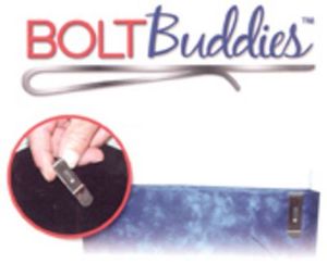 Pals Products 0792, Fabric Bolt Buddies Clip,  Alternative to pins! Protect yourself and fabrics, stainless steel to last from bolt to bolt, Pals Products 0792 Fabric Bolt Buddies Clip,  Alternative to pins! Protect yourself and fabrics, stainless steel to last from bolt to bolt