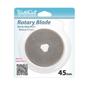 Grace Company, TrueCut, 1028, 2 Ct. Replacement, 45mm, Rotary Cutter, Blade