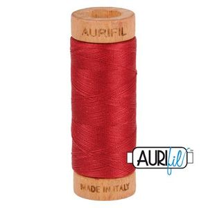 Aurifil, Cotton Mako Thread, 80wt, 280m, 1080-1103, BURGUNDY