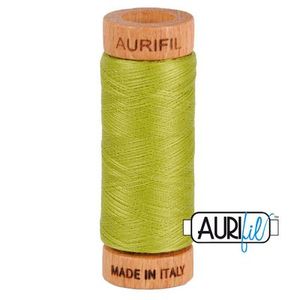 Aurifil, Cotton Mako Thread, 80wt, 280m, 1080-1147, LIGHT LEAF