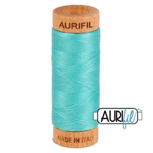 Aurifil, Cotton Mako Thread, 80wt, 280m, 1080-1148, LIGHT JADE