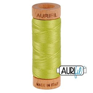 Aurifil, Cotton Mako Thread, 80wt, 280m, 1080-1231, SPRING GREEN