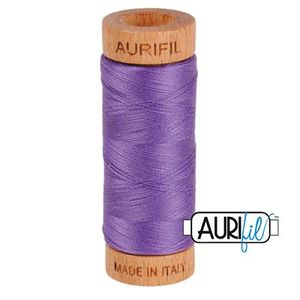 Aurifil 1080-1243 Cotton Mako Thread, 80wt 280m DUSTY LAVENDER