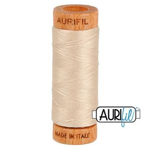 Aurifil 1080-2312 Cotton Mako Thread, 80wt 280m ERMINE