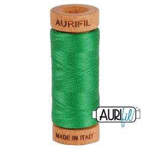 Aurifil 1080-2870 Cotton Mako Thread, 80wt 280m GREEN