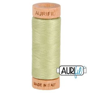Aurifil, Cotton Mako Thread, 80wt, 280m, 1080-2886, LIGHT AVOCADO