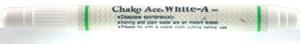 98929: Chako-Ace WHITE-A Fabric Marker Disappearing Ink Pen, White