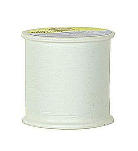 Coats, Coats & Clark, Glow in the Dark, 100 yd., Embroidery Thread, Quilting Thread, White, 40 wt., Polyester