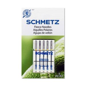 Schmetz S-1857 Fleece Needle Combo Pack: (2 75/11, 3 90/14 Needles)