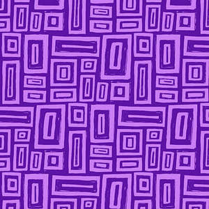 Blank Quilting Points of Hue 9990-55 Purple Rectangle Geo