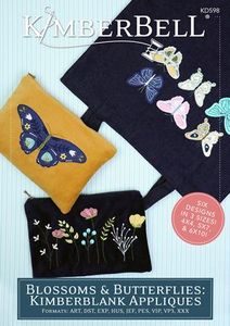 Kimberbell KD598 Blossoms and Butterflies: Kimberblank Appliques