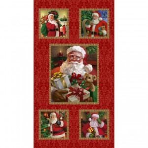 3 Wishes Fabric HEG9524P-88 CHRISTMAS LEGEND