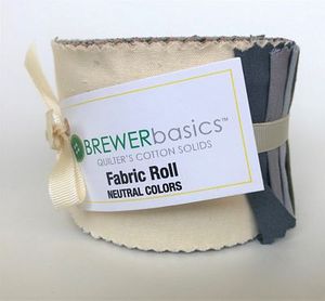 Brewer Basics Fabric Roll, Neutral Colors