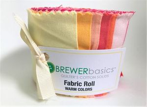 Brewer Basics Fabric Roll, Warm Colors
