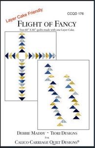 Calico Carriage Quilt Designs CCQD176 Flight of Fancy Pattern