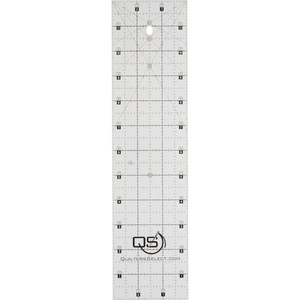 Quilters Select QS-RUL3X12, 3" x 12" Non-Slip Deluxe Quilting Ruler