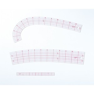 Clover, CL7006, Curve, Curve Ruler, French Curve, Mini, Pattern Fitting, Tool, Pattern, Sewing