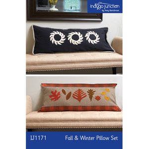 Indygo Junction IJ1171 Fall and Winter Pillow Set Sewing Pattern